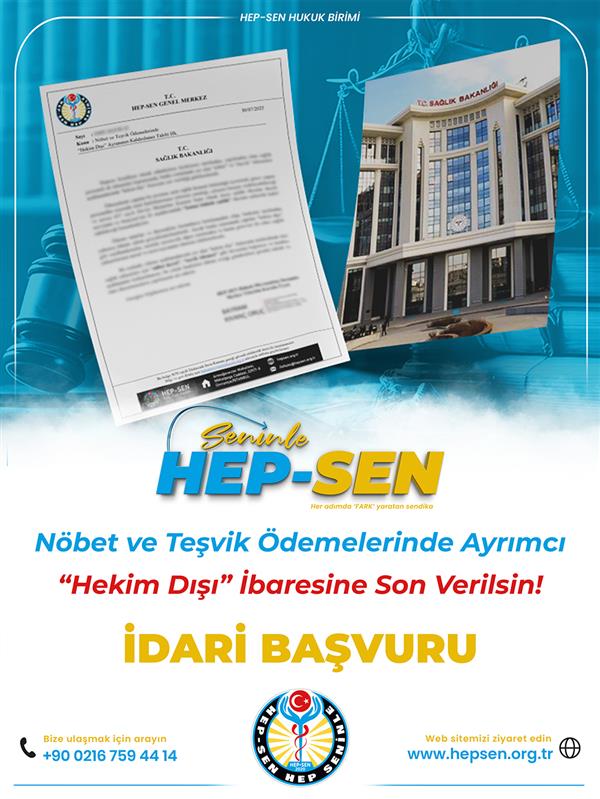 Nöbet ve Teşvik Ödemelerinde Ayrımcı “Hekim Dışı” İbaresine Son Verilsin!